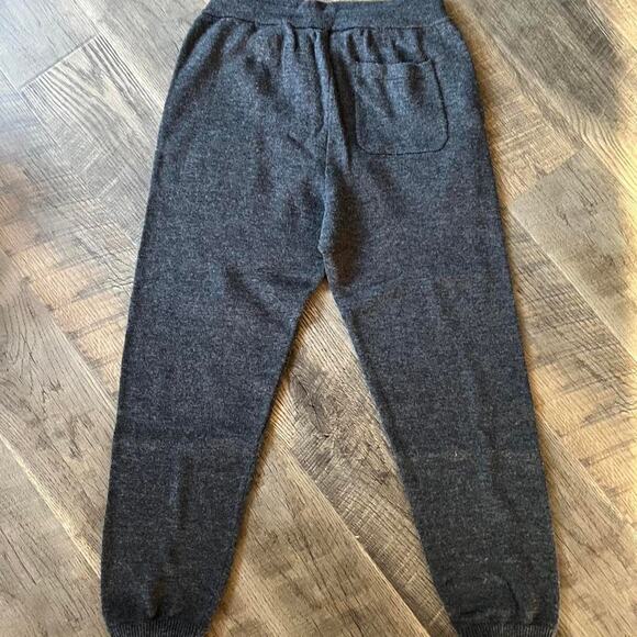 Buck Mason Wool Cashmere Sweater + Pants Set • Size Small • Charcoal - Picture 7 of 8
